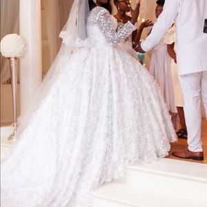 Queen Cinderella Wedding dress